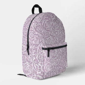 Sac À Dos Imprimé Motif de rose rose tendre