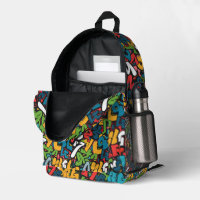 Motif de streetwear urbain graffiti