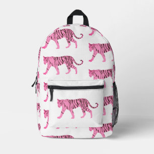 Sac À Dos Imprimé Motif des tigres roses