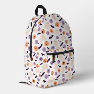 Sac À Dos Imprimé Motif d'Halloween pour enfants amusants