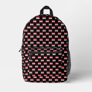 Sac À Dos Imprimé motif du drapeau À damiers Irak