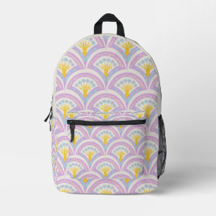 Sac À Dos Imprimé Motif en coquille de couleur pastel