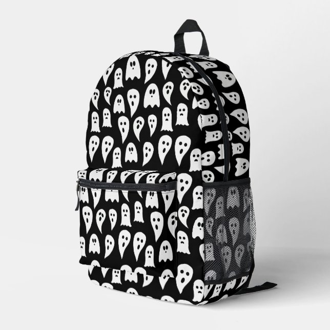 Sac À Dos Imprimé Motif fantôme Halloween (Coin arrière droit)