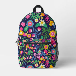Sac À Dos Imprimé Motif floral exotique peint à la main