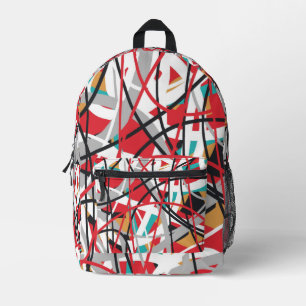 Sac À Dos Imprimé Motif géométrique Abstrait