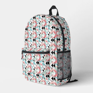 Sac À Dos Imprimé Motif géométrique moderne