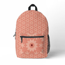 motif géométrique rose