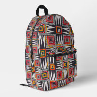 Motif géométrique tribal africain, monogramme