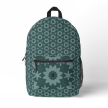 motif géométrique turquoise mignon