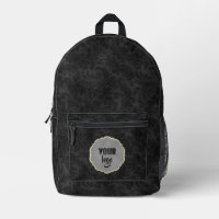 Motif gothique floral noir