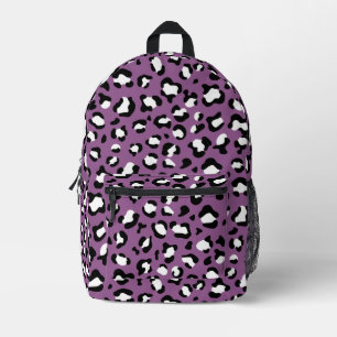 Sac À Dos Imprimé Motif léopard, Spots léopards, Leopard pourpre
