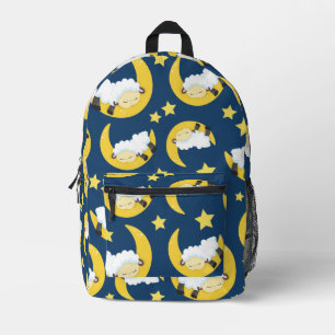 Sac À Dos Imprimé Motif mouton, Mouton couché, Lune, Étoiles