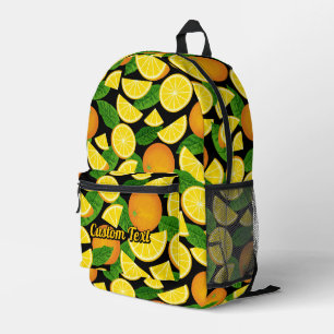 Sac À Dos Imprimé Motif orange