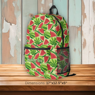 Sac À Dos Imprimé Motif Pastèque