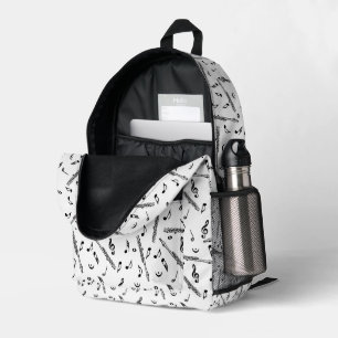Sac À Dos Imprimé Motif Piccolo Music Note