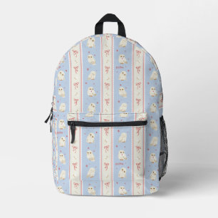 Sac À Dos Imprimé Motif rayé de la chouette Hedwige