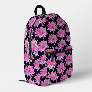 Sac À Dos Imprimé Motif rose marguerite, joli motif fleuri