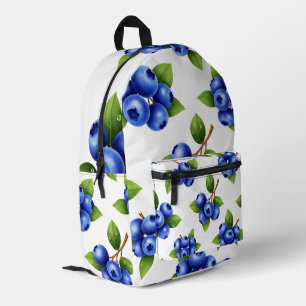 Sac À Dos Imprimé Motif sans couture de myrtille fraîche