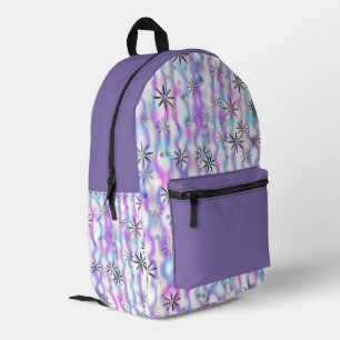 Sac À Dos Imprimé Motif Vagues Étoilées Envoûtantes