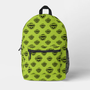 Sac À Dos Imprimé Motif vert d'Oscar le Groucho