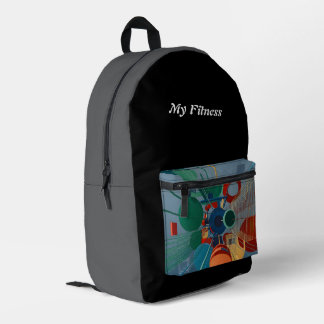 Sac À Dos Imprimé My fitness