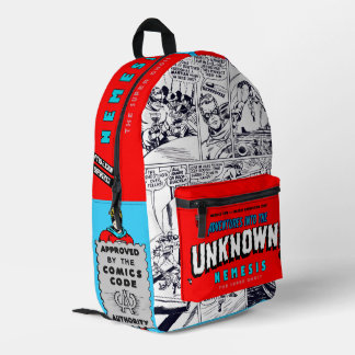 Sac À Dos Imprimé NEMESIS : Le Super Ghost Backpack 