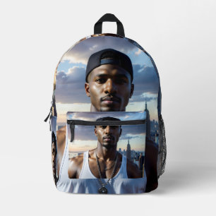 Sac À Dos Imprimé New York - Star du Rap