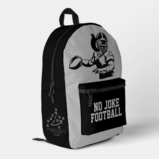 Sac À Dos Imprimé NJF QB classique (Coin arrière gauche)