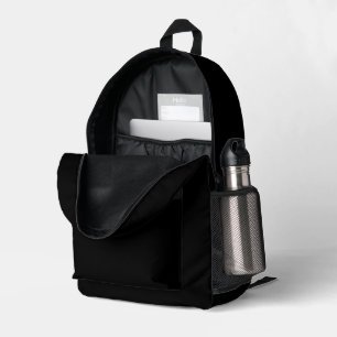 Sac À Dos Imprimé Noir
