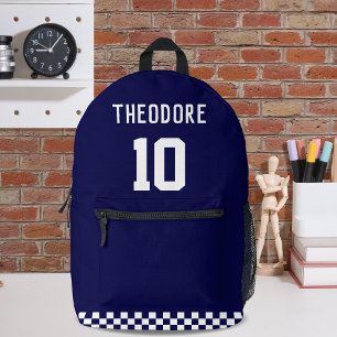 Sac À Dos Imprimé Nom et numéro du joueur personnalisé Sport