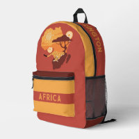 Nom personnalisé Afrique