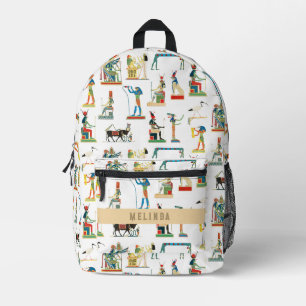 Sac À Dos Imprimé Nom personnalisé Ancienne Egypte Ecole égyptienne 
