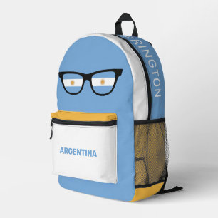 Sac À Dos Imprimé Nom personnalisé Argentine