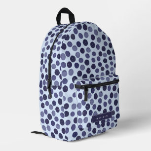 Sac À Dos Imprimé Nom personnalisé du Motif Blueberry