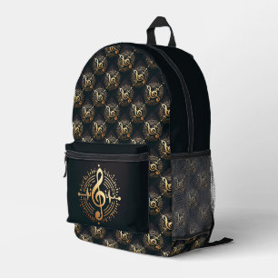 Sac À Dos Imprimé Notes musicales