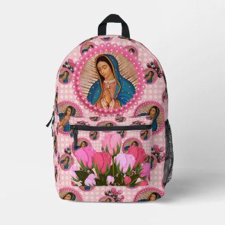 Sac À Dos Imprimé Notre-Dame de Guadalupe Vierge Marie