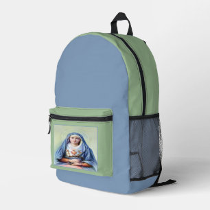 Sac À Dos Imprimé Notre-Dame des Douleurs avec prière