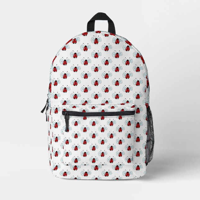 Sac À Dos Imprimé Oiseau (Recto)
