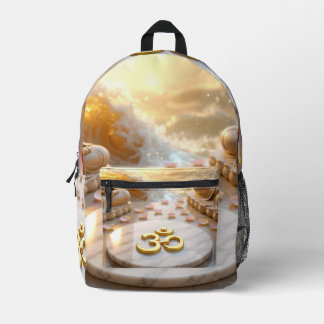 SAC À DOS IMPRIMÉ OM - AUM - ZEN BUDDHISM