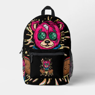 Sac À Dos Imprimé Ours Au Miel