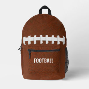 Sac À Dos Imprimé Pack arrière de conception de football