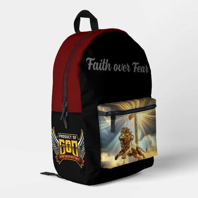 Sac À Dos Imprimé Pack arrière personnalisé (Coin arrière gauche)