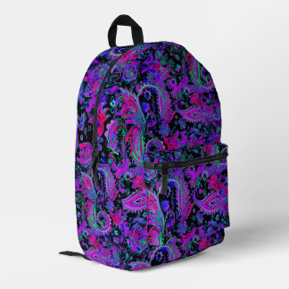 Sac À Dos Imprimé Paisley Psychédélique