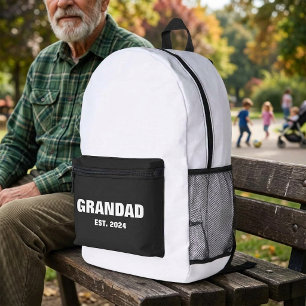 Sac À Dos Imprimé Papé Etablit Une Typographie Moderne Et Audacieuse