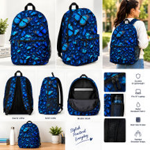 papillon bleu