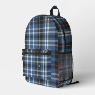 Sac À Dos Imprimé Paraphe Monogramme Neutre Hommes-Femmes