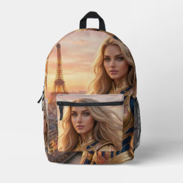 SAC À DOS IMPRIMÉ PARIS