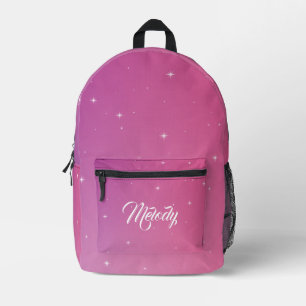 Sac À Dos Imprimé Pastel Parties scintillant Ombre Gradient Éperche