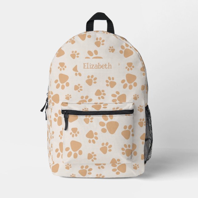 Sac À Dos Imprimé Pawfect Personnalisé (Recto)