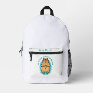 Sac À Dos Imprimé PDG drôle de Capybara qui ne fait rien